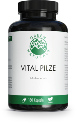 GREEN NATURALS Vital Pilze Cordyceps Reishi vegan